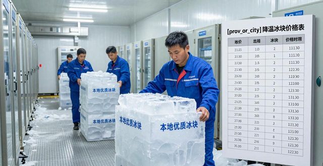 武汉降温冰块多少钱一吨？本地制冰厂报价来了